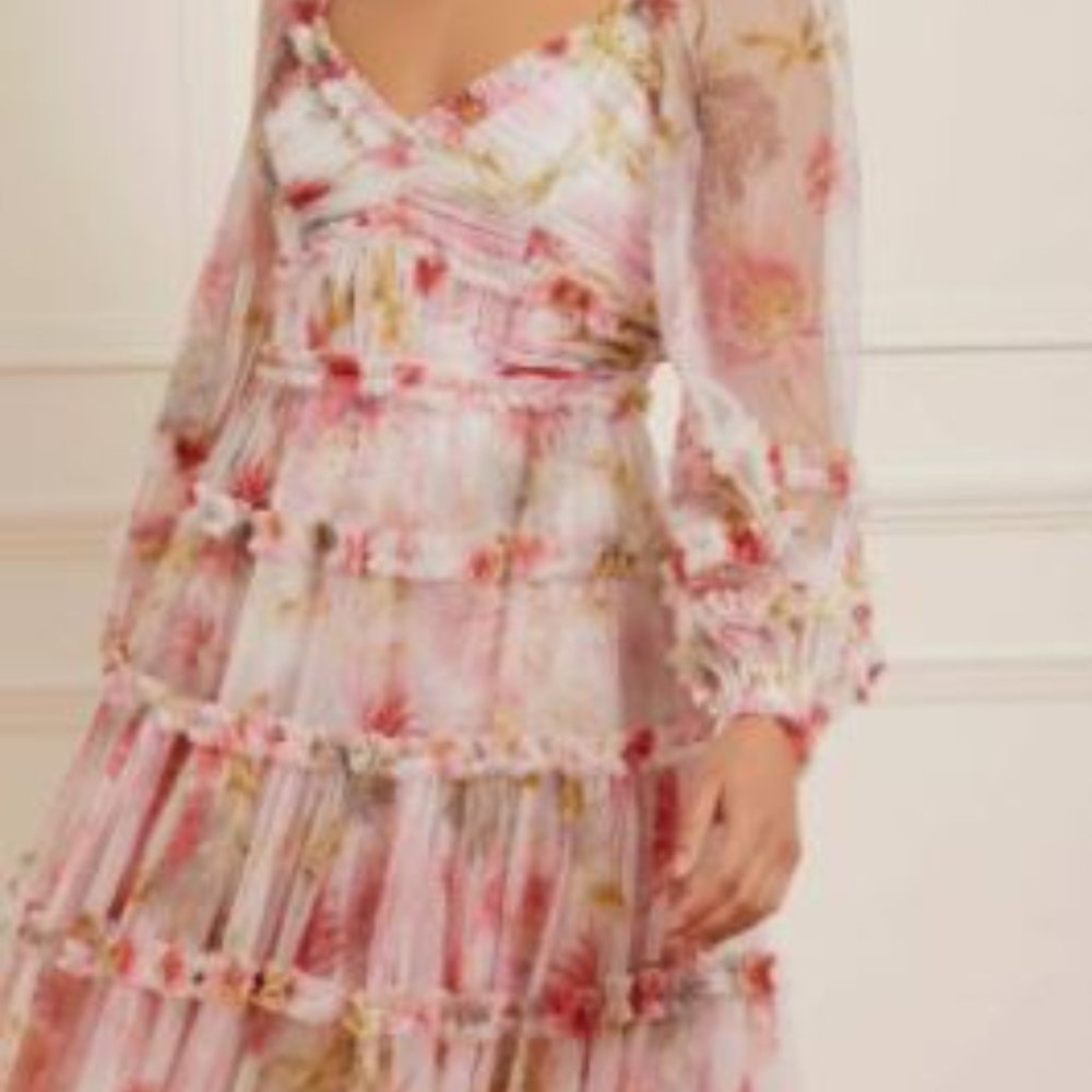 NWT Needle & Thread London Floral Dress Size 8